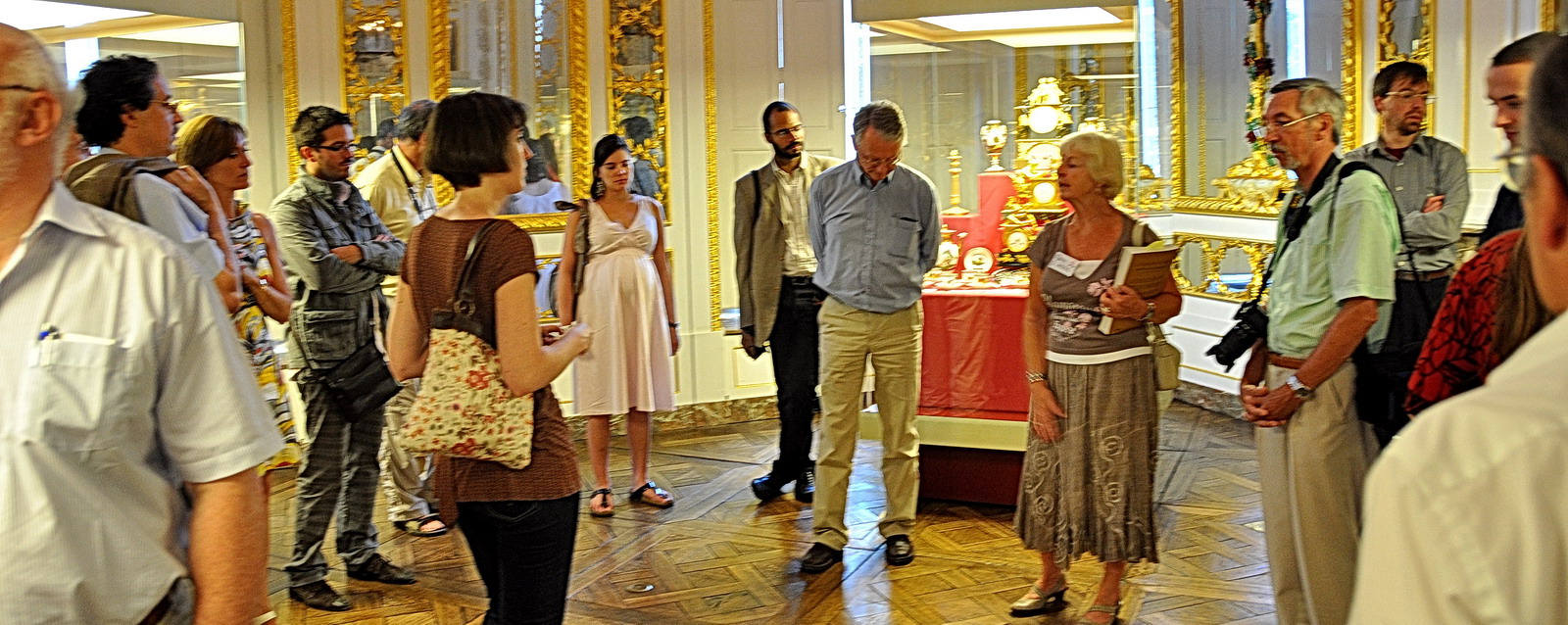 Musée Curtius - un public attentif