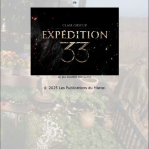 Guide Marcel de Clair Obscur Expédition 33